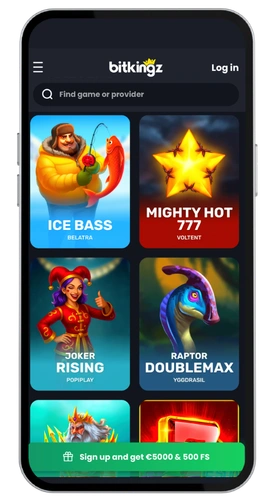 BitKingz applikasjon